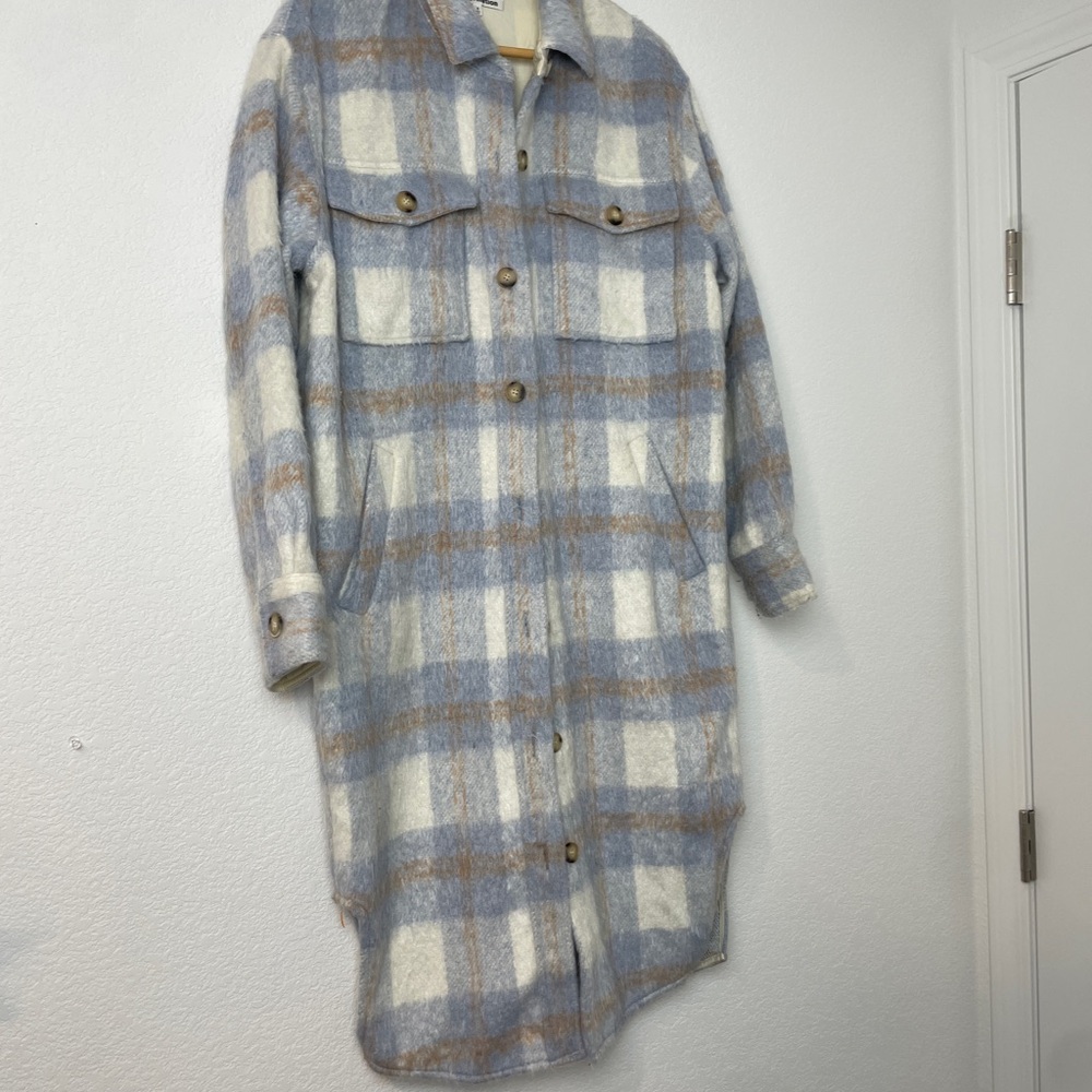 REFORMATION Ainslie checkered coat - Picture 3 of 9